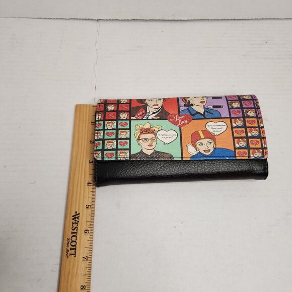 I Love Lucy Ricardo Matching Crossbody Bag Purse Handbag/Wallet + Keychain READ - Picture 13 of 16